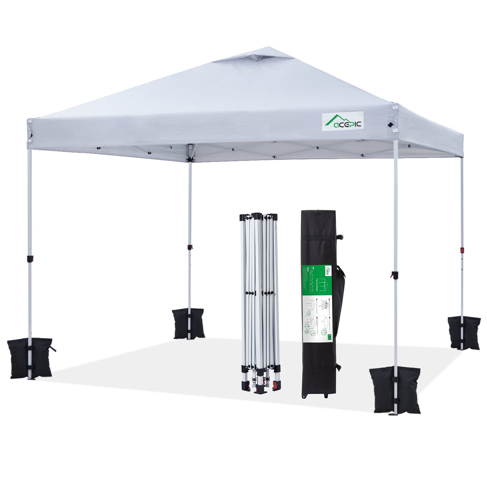 Acepic 10x10 Pop Up Canopy Tent